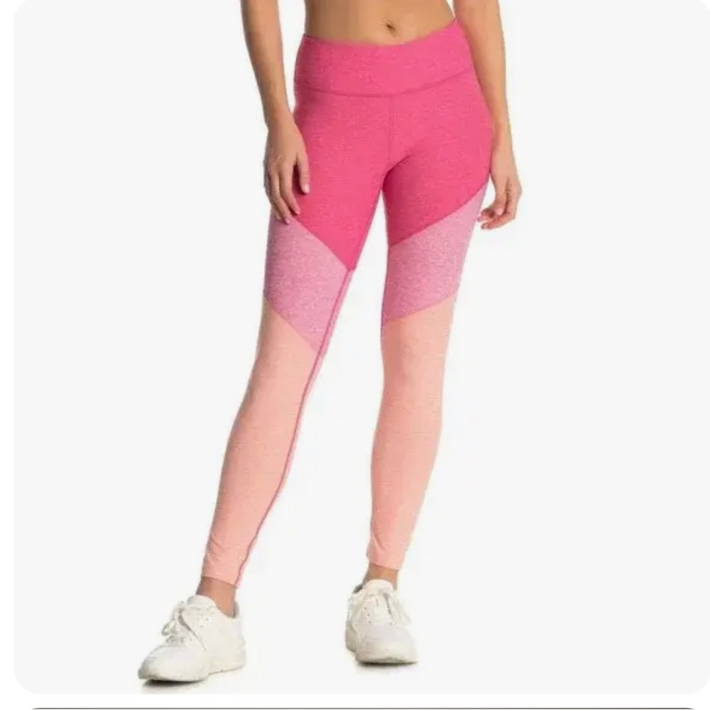 NWT OV Springs 7/8 Compression Leggings in Flamingo, Rose, Clay